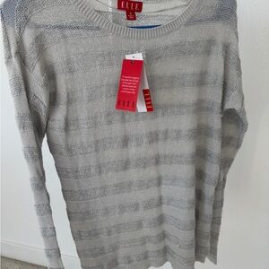Elle Women’s Sweater in Light Glacier Gray, Medium - NWT